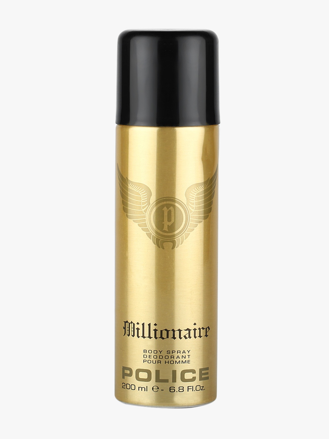 Police Men Millionaire Deodorant 200 ml, Gold