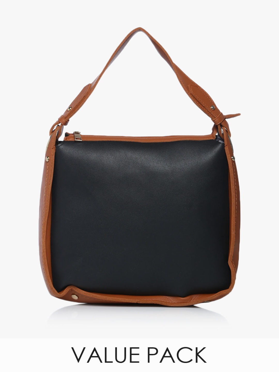 

Black PU Hobo Bag