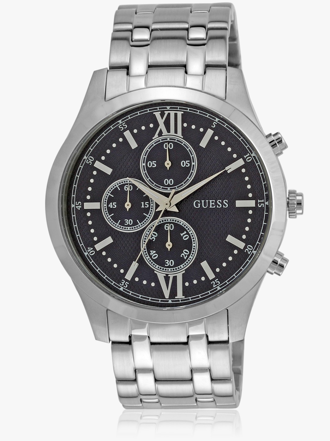 

W0875g1 Silver/Blue Chronograph Watch