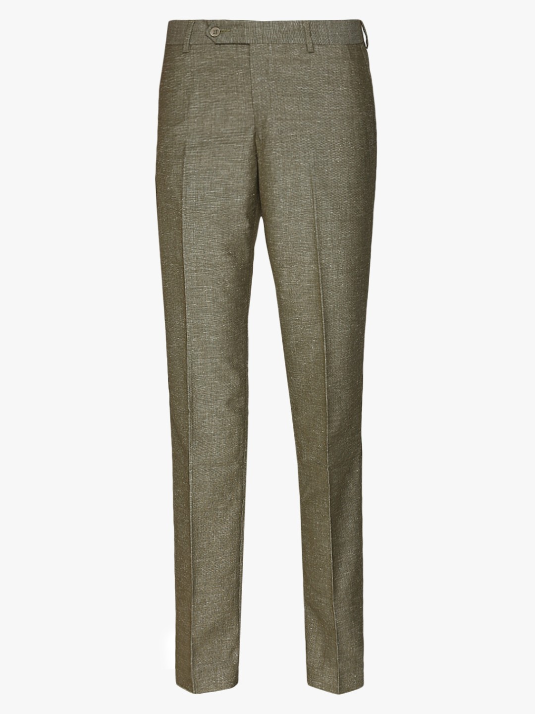 

Brown Solid Slim Fit Formal Trouser