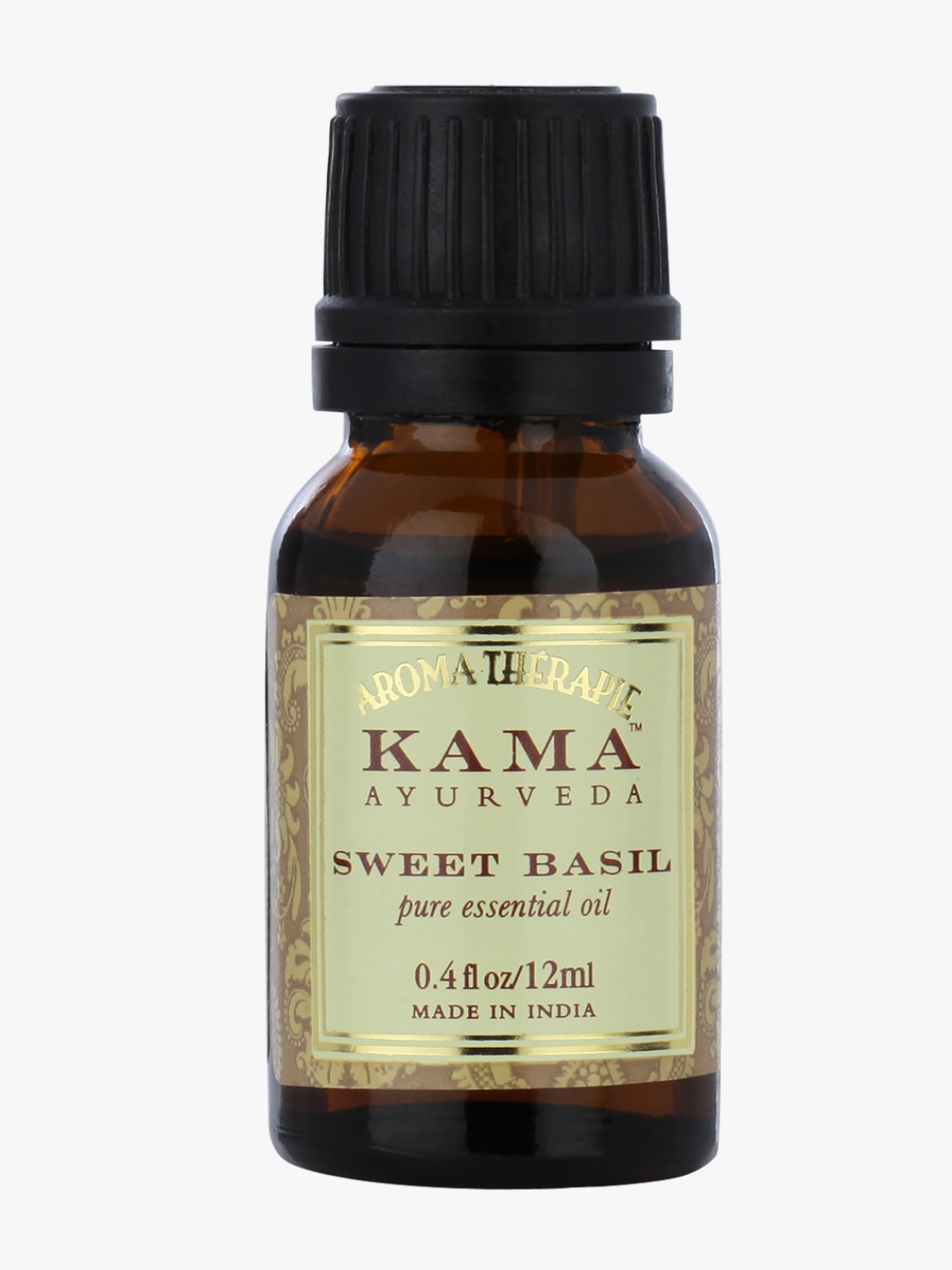 

KAMA AYURVEDA Sweet Basil Essential Sustainable Oil, Black