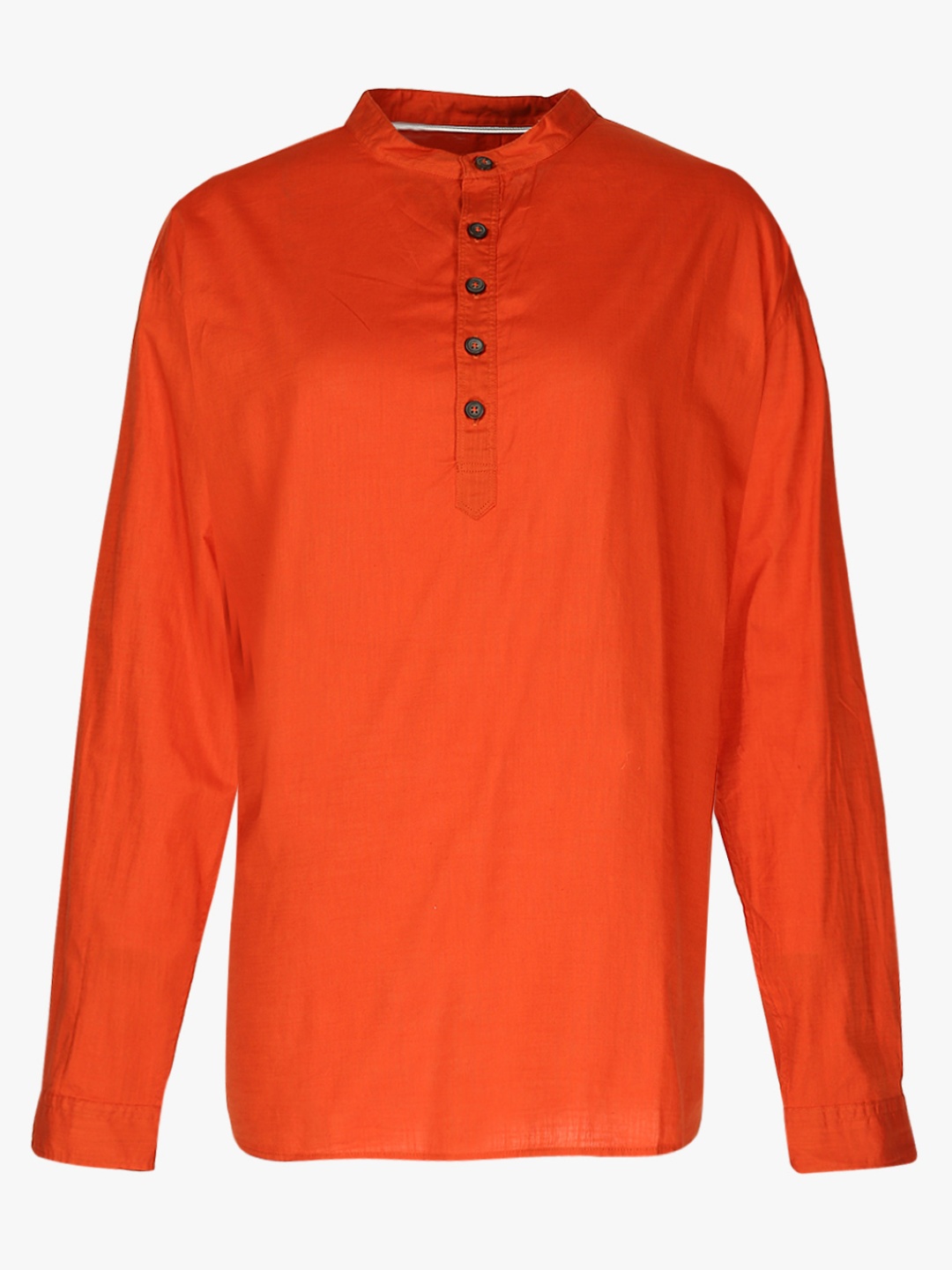 

ALTOMODA by Pantaloons Plus Size Rust Solid Tunic