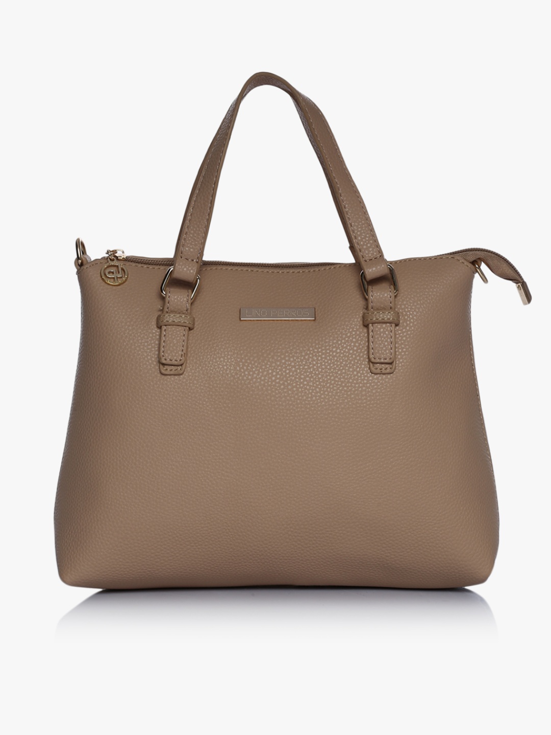 

Beige Polyurethane (Pu) Handbag