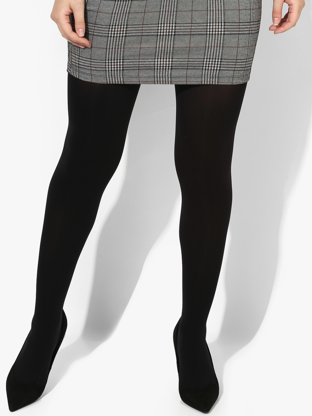 

Black Solid Stockings