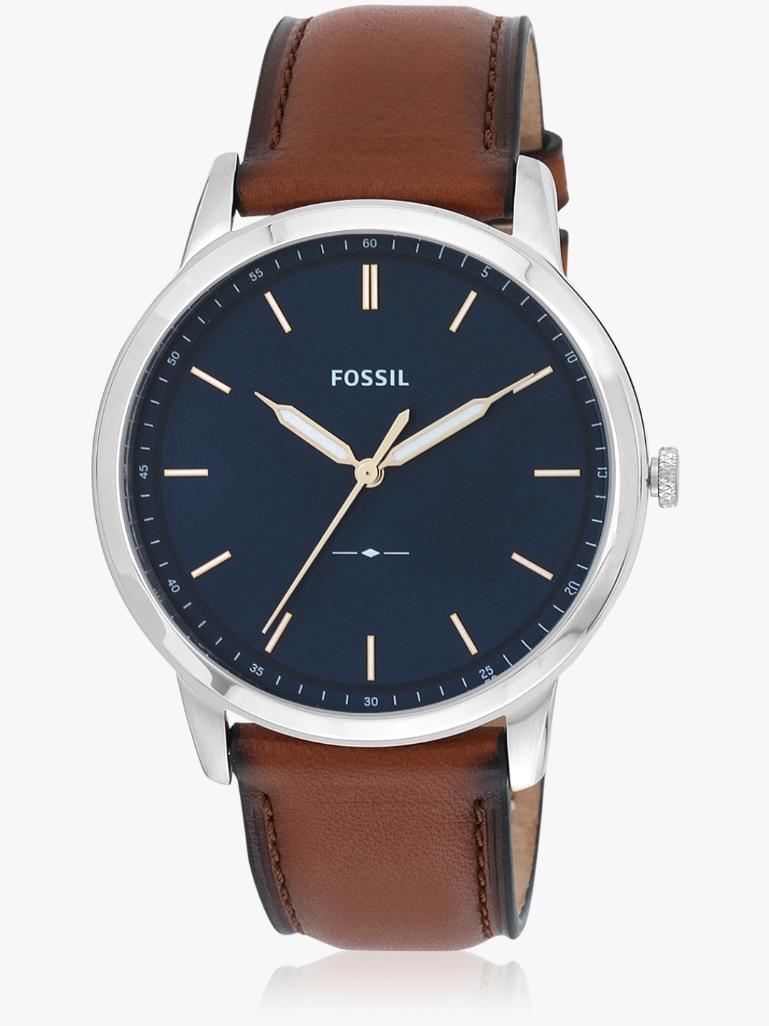 

The Minimalist Fs5304 Brown/Blue Analog Watch