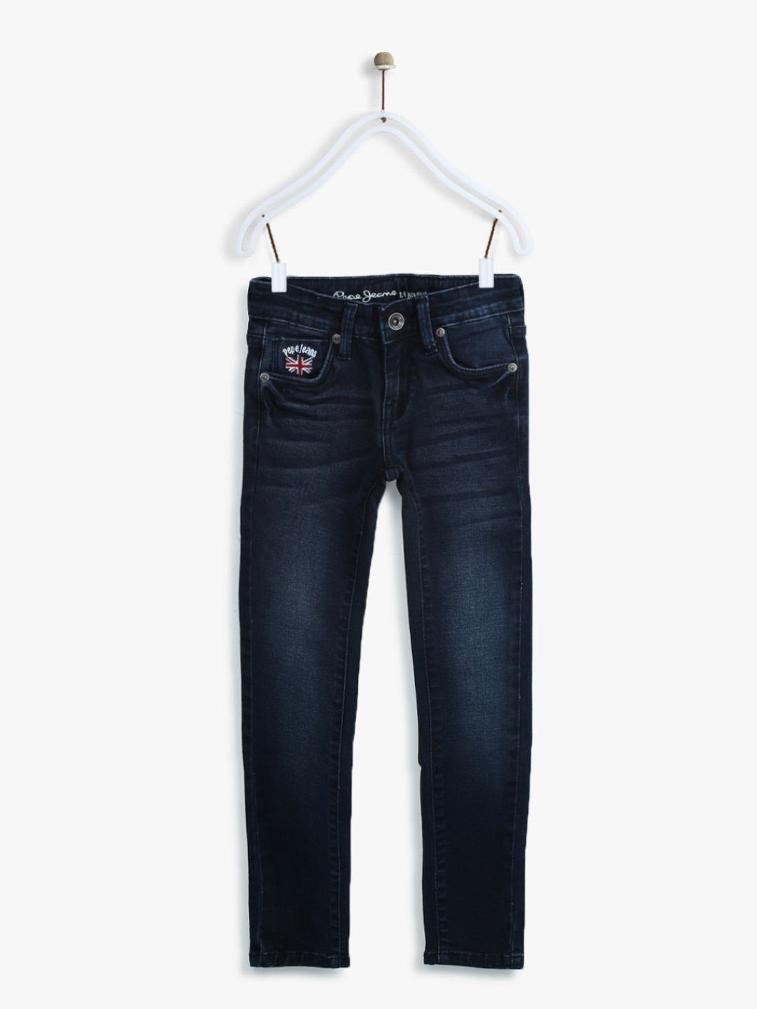 

Navy Blue Washed Regular Fit Jeans