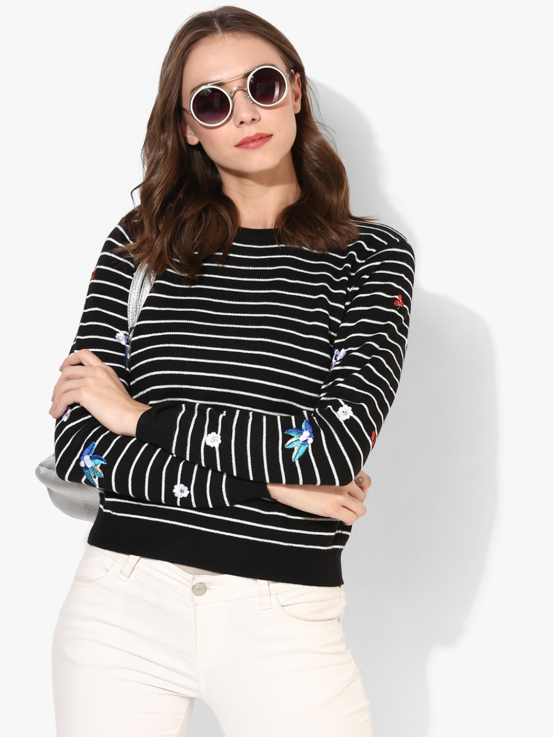 

Black Striped Sweater