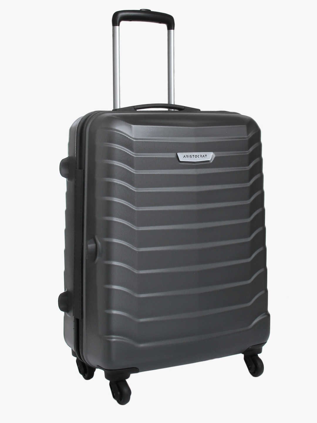 

65 Cm Juke Grey Cabin 4 Wheel Hard Luggage Strolley
