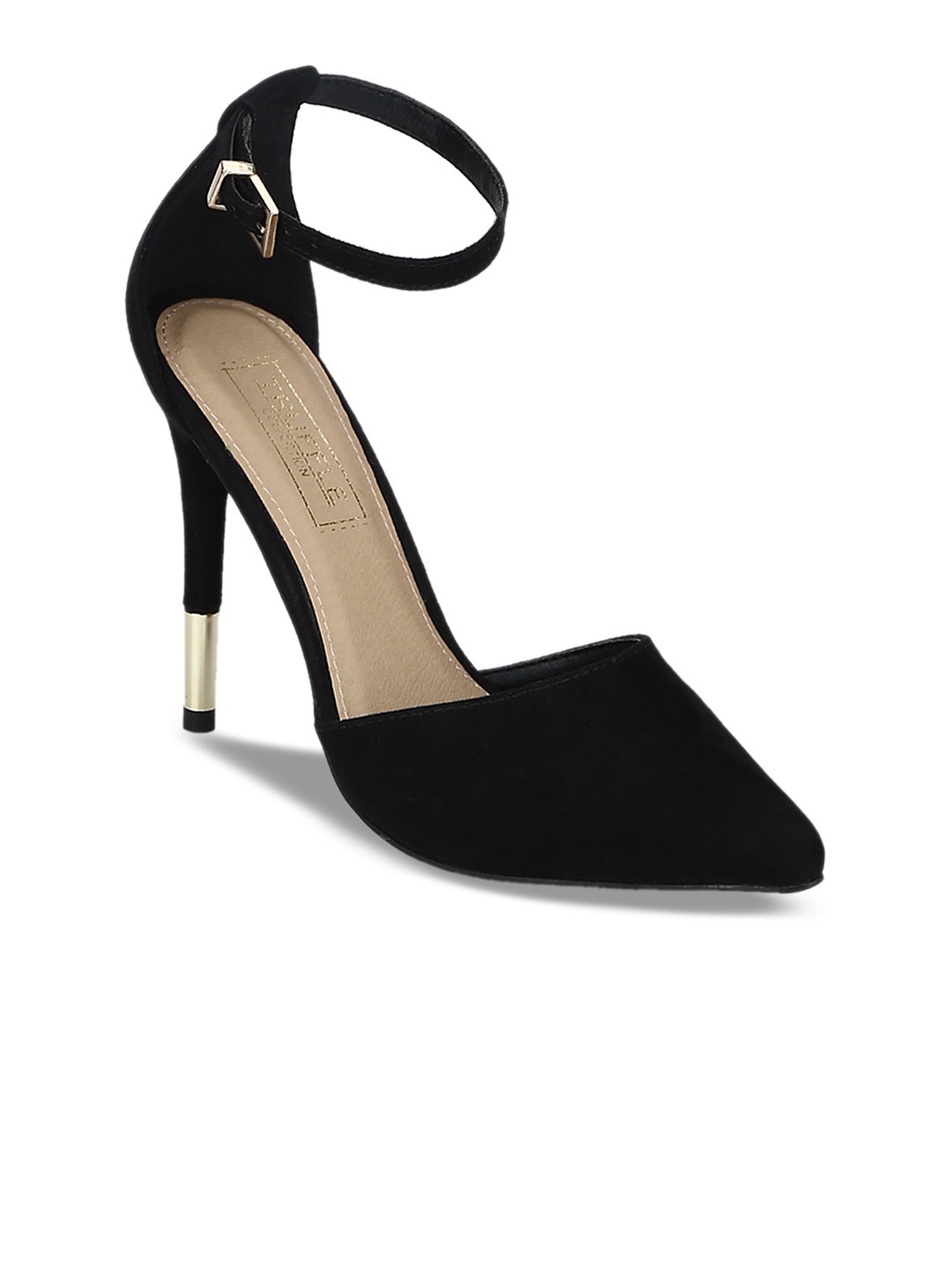 

Truffle Collection Women Black Solid Pumps