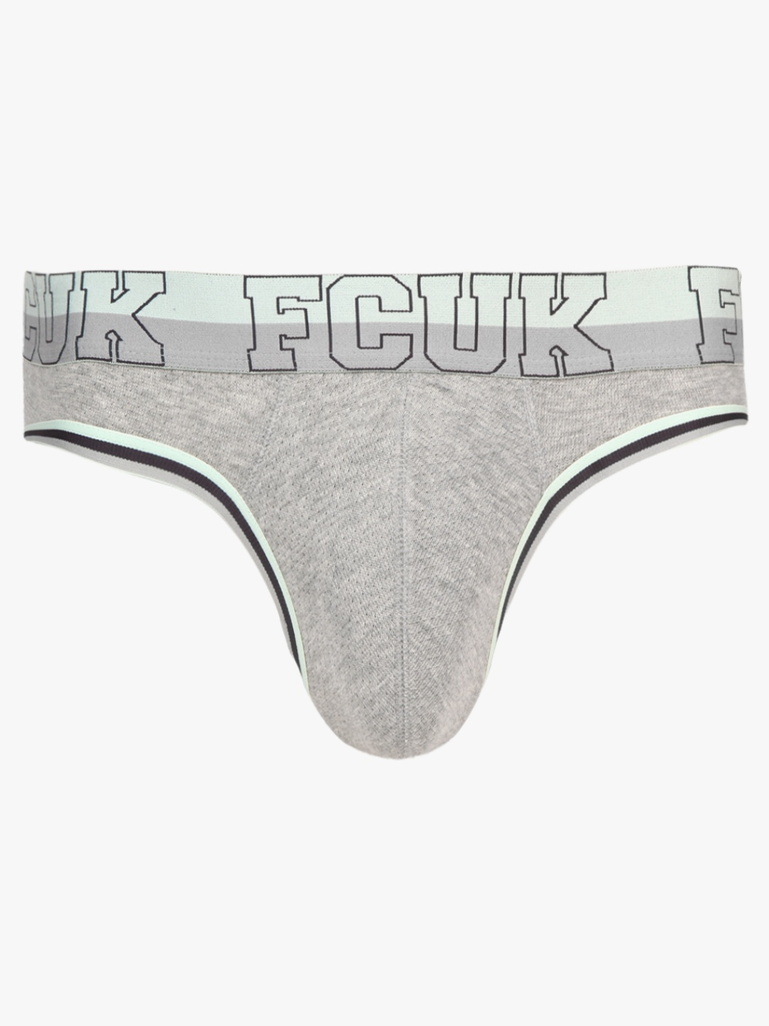 

FCUK Grey Solid Brief