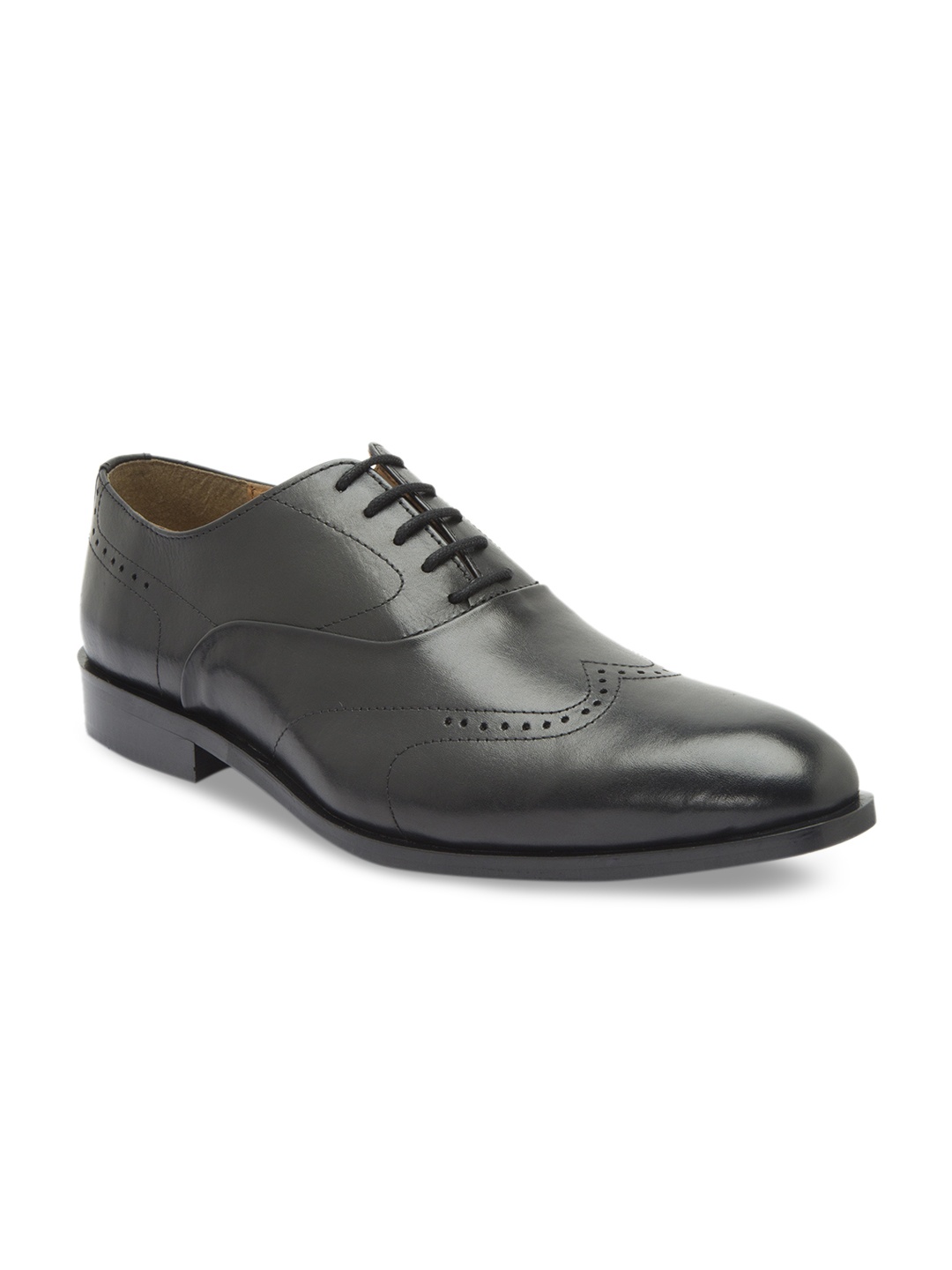 

HATS OFF ACCESSORIES Men Black Formal Leather Brogues
