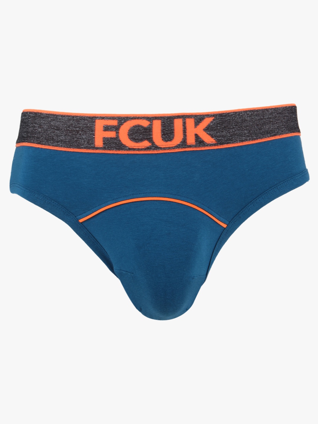 

FCUK Men Teal Blue Solid Briefs CBR21