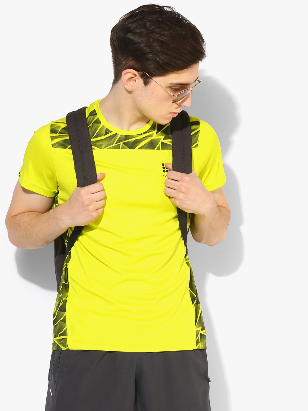 

Lemon Round Neck T-Shirt, Yellow