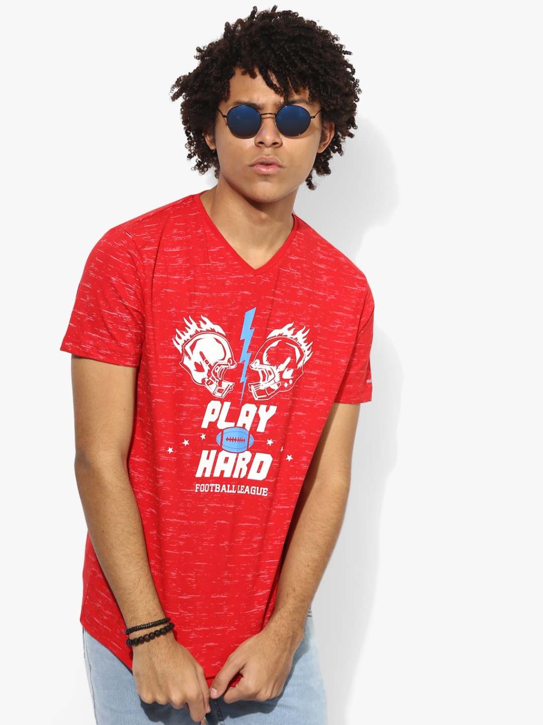 

Red V Neck T-Shirts