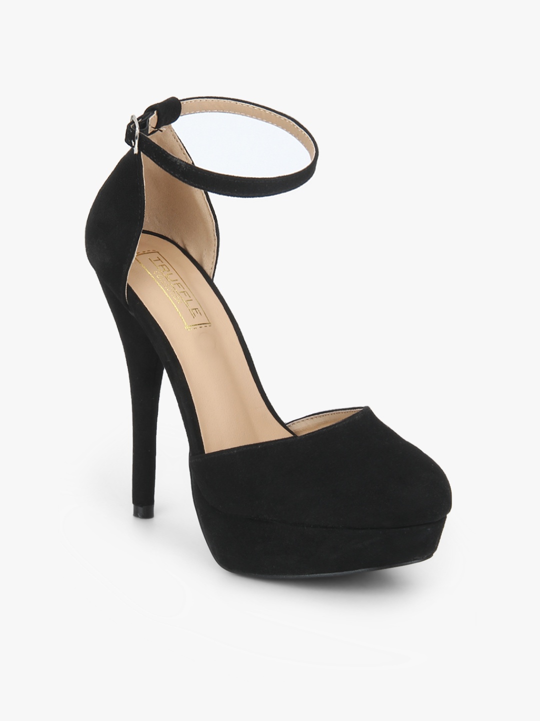 

Truffle Collection Women Black Solid Pumps