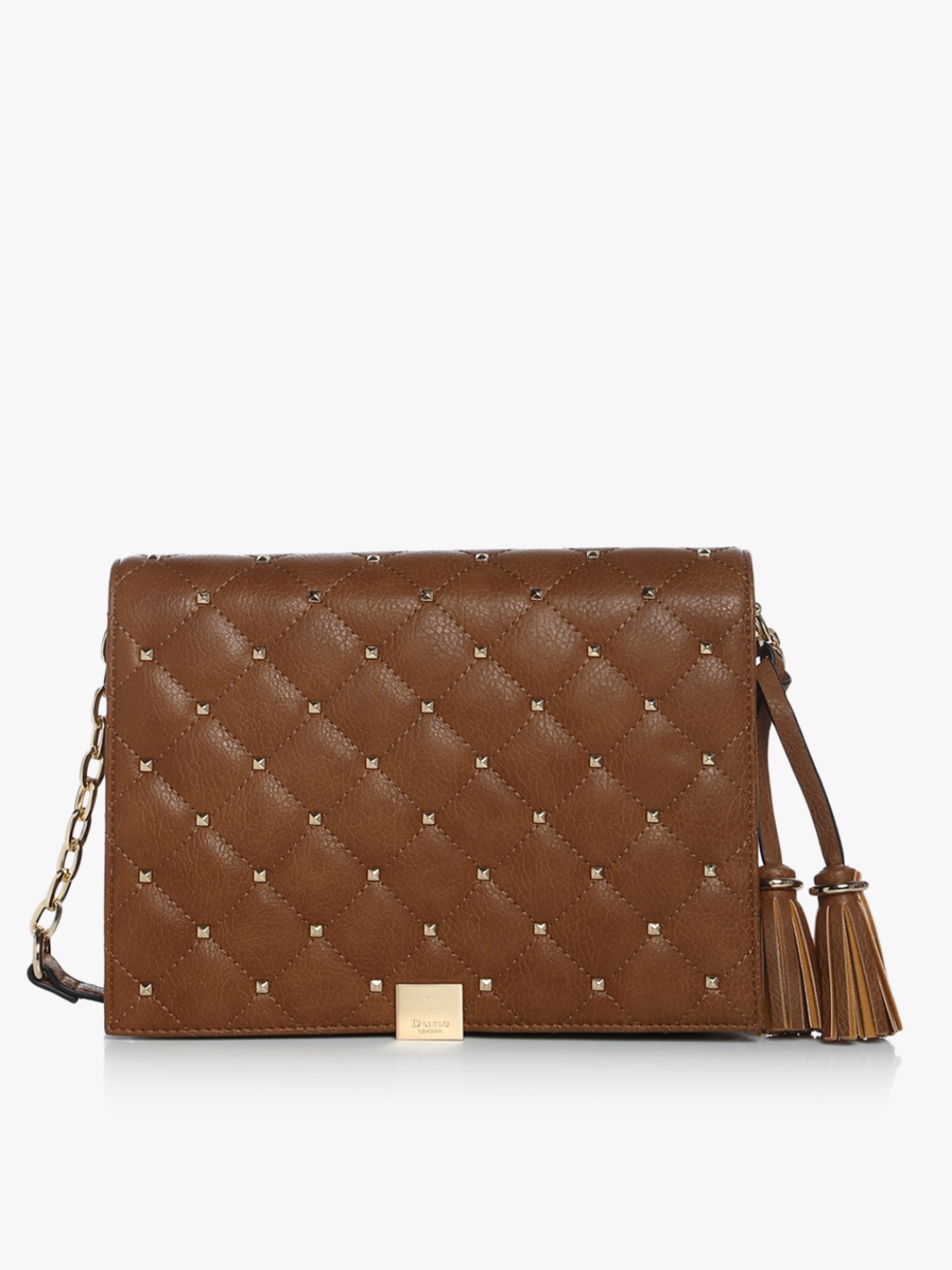 

Dune Brown Solid Shoulder Bag