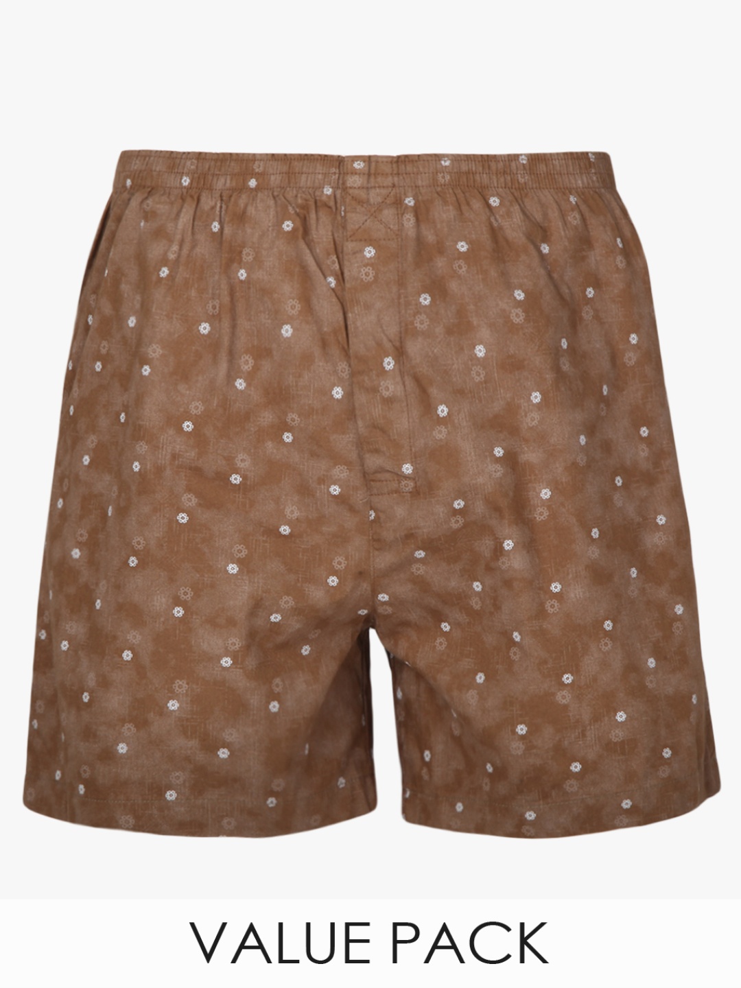 

Pack Of 2 Multicoloured Printed Pure Cotton Boxers, Multi