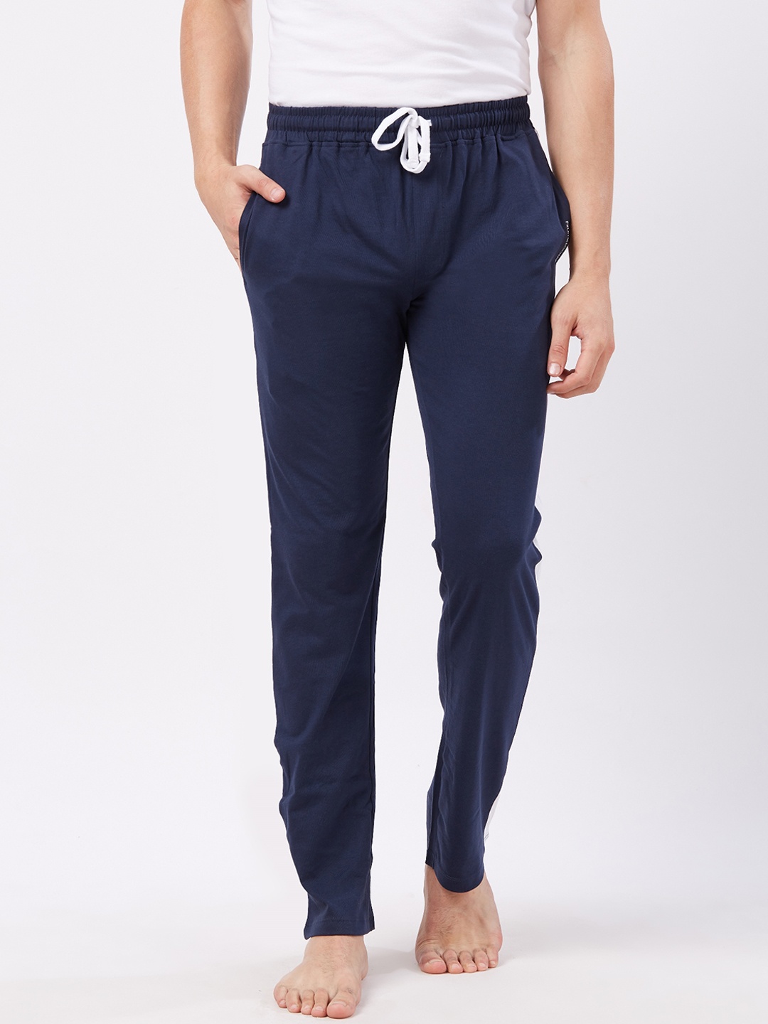 

Fruit of the Loom Men Navy Blue Solid Lounge Pant MKP02