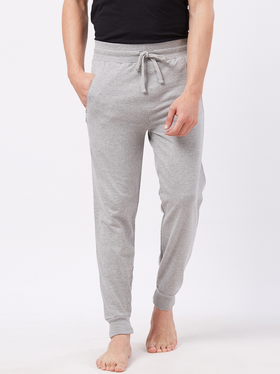 

Fruit of the Loom Men Grey Solid Lounge Pant