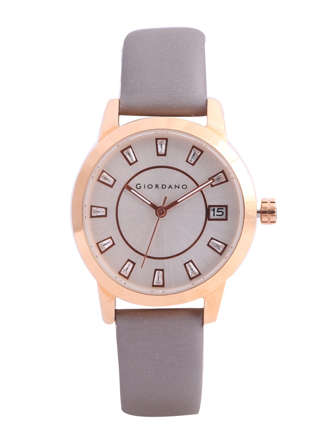 

GIORDANO Women Grey Analogue Watch A2026-04X