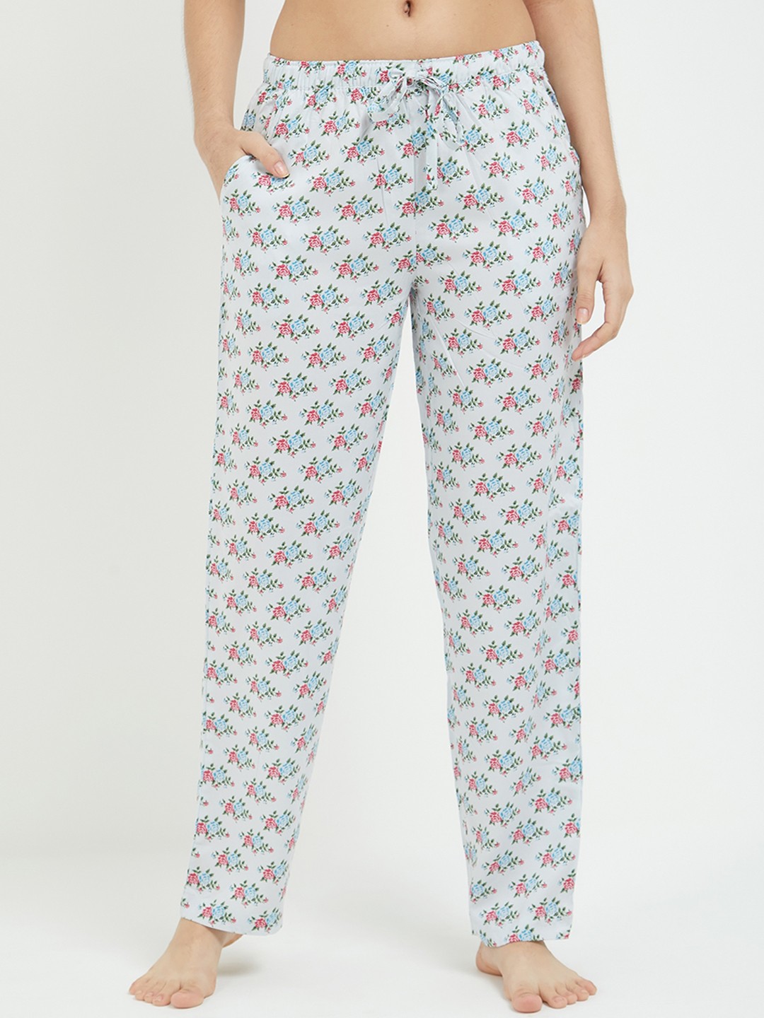 

Fruit of the Loom Women Blue Printed Lounge Pants FWPP01-A1P4