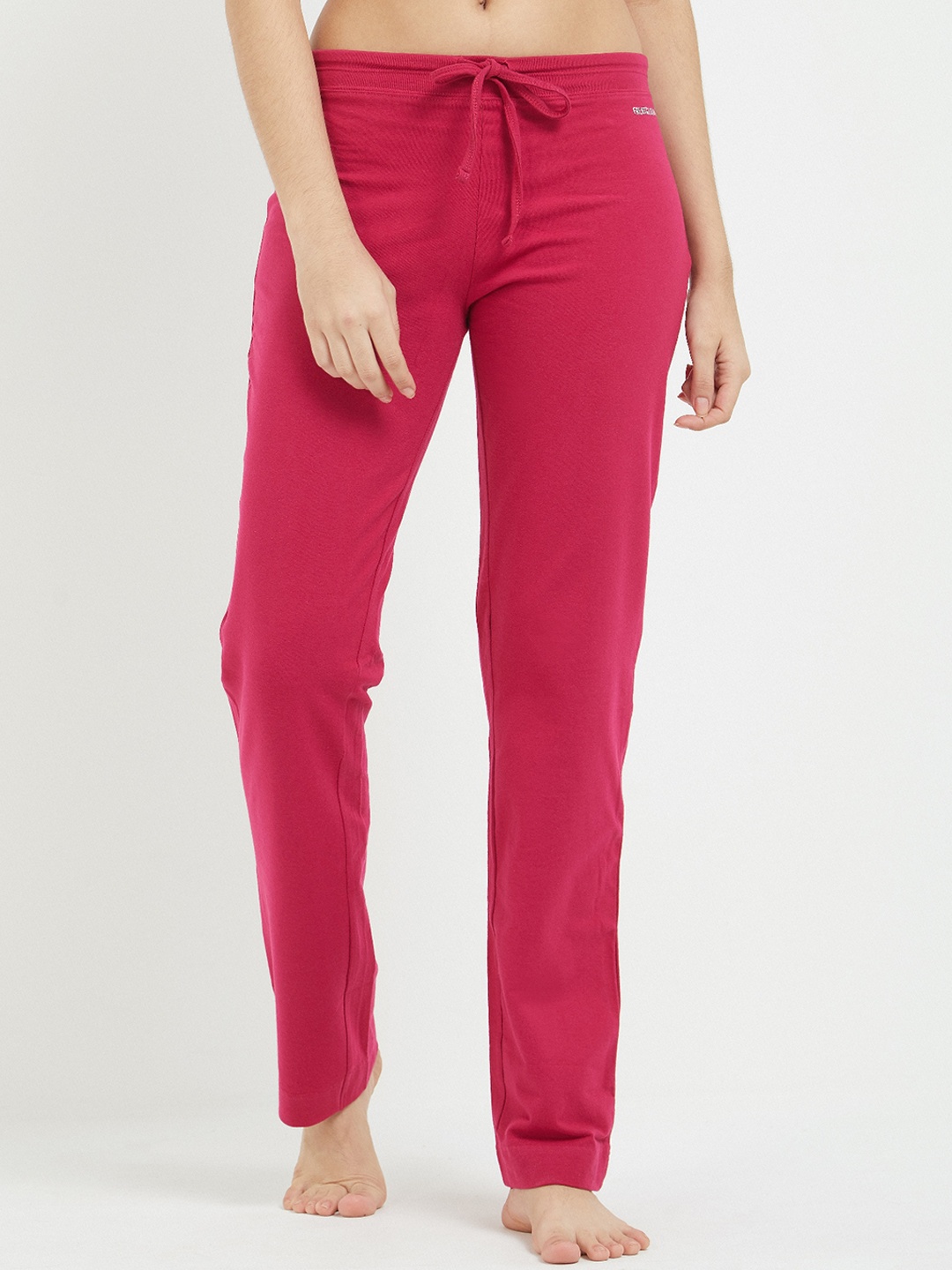 

Fruit of the Loom Women Pink Solid Lounge Pants FKPS01-A1S5