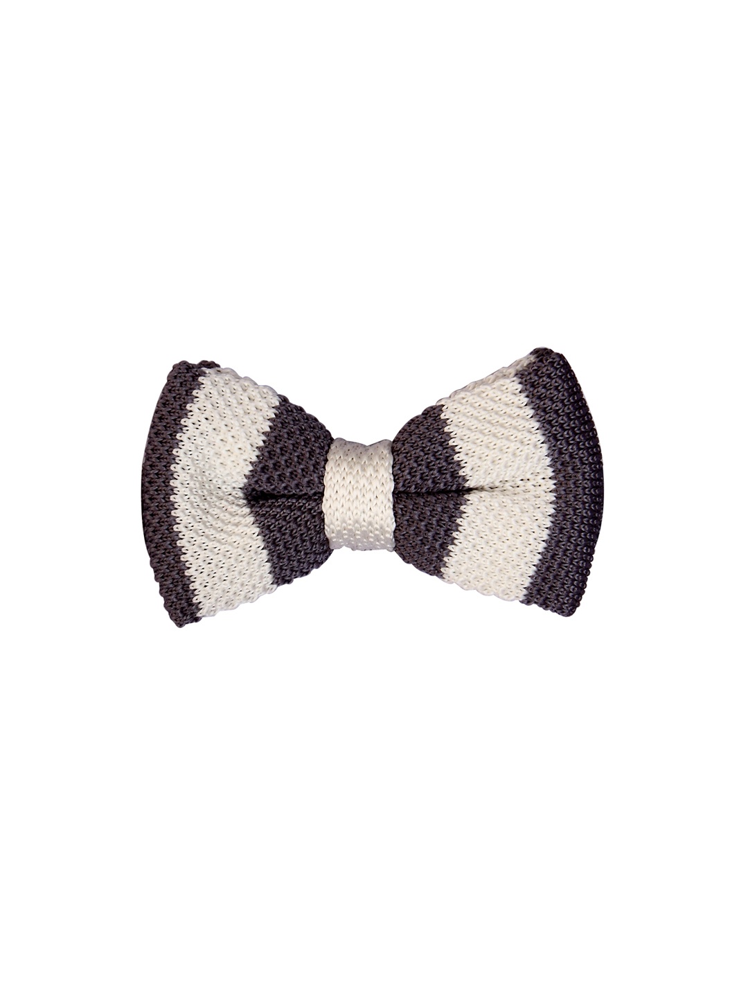 

Tossido Brown & Off-White Woven Design Bow Tie