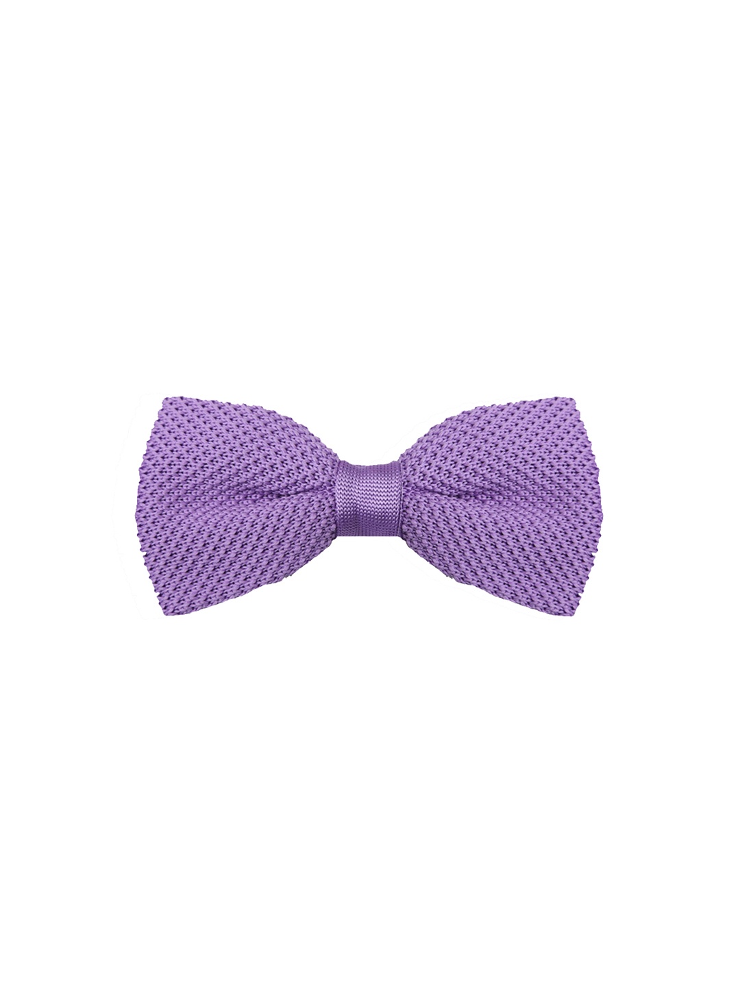 

Tossido Purple Woven Design Bow Tie