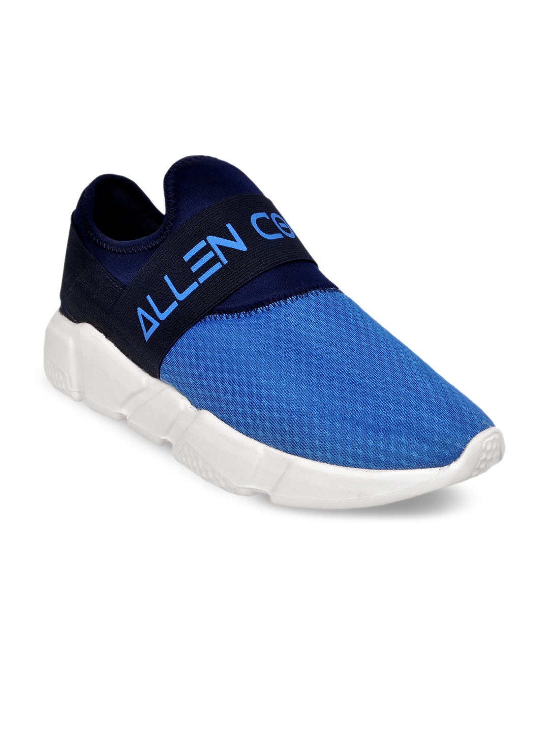

Allen Cooper Men Navy Blue Running Shoes