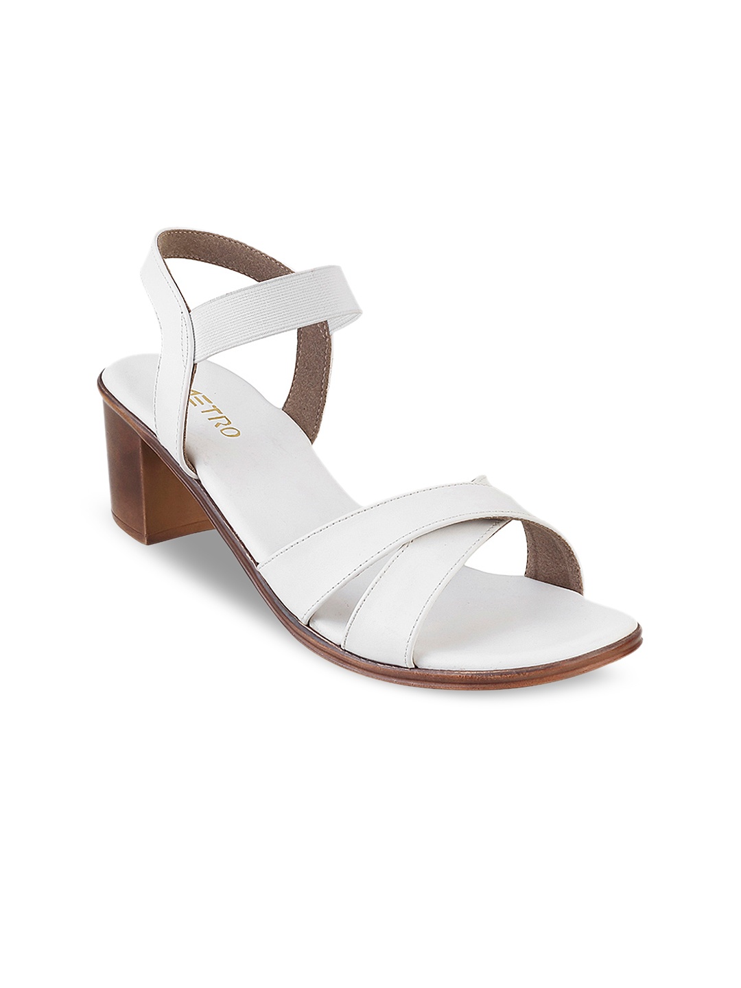 

Metro Women White Solid Heels