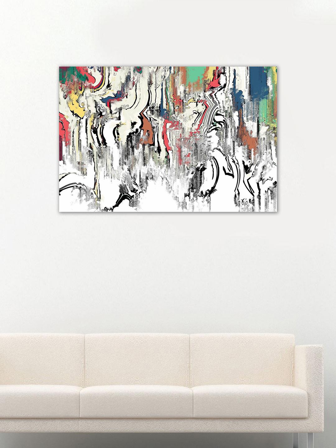 999Store Multicoloured Abstract Wall Art, Multi