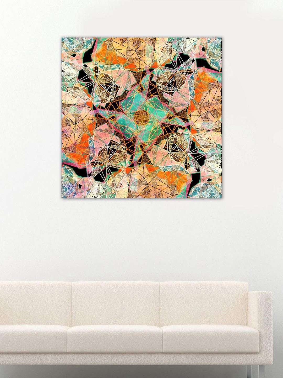 

999Store Multicoloured Abstract Wall Art, Multi