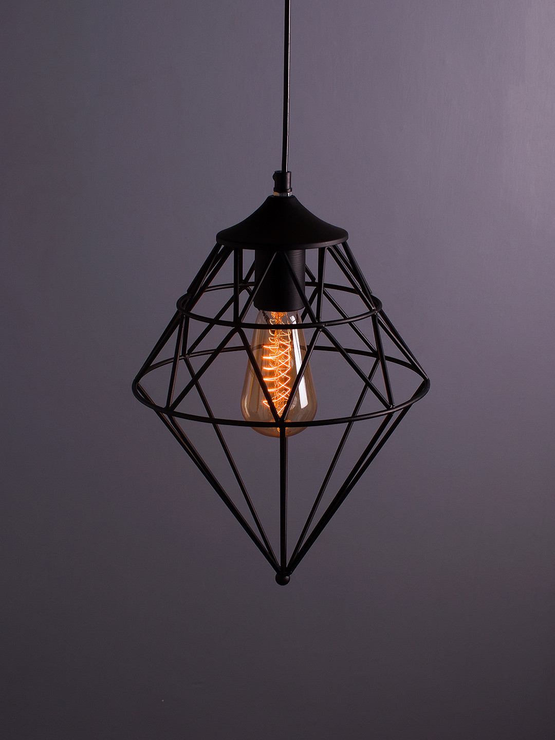 

Homesake Black Solid Geometric Pendent Light