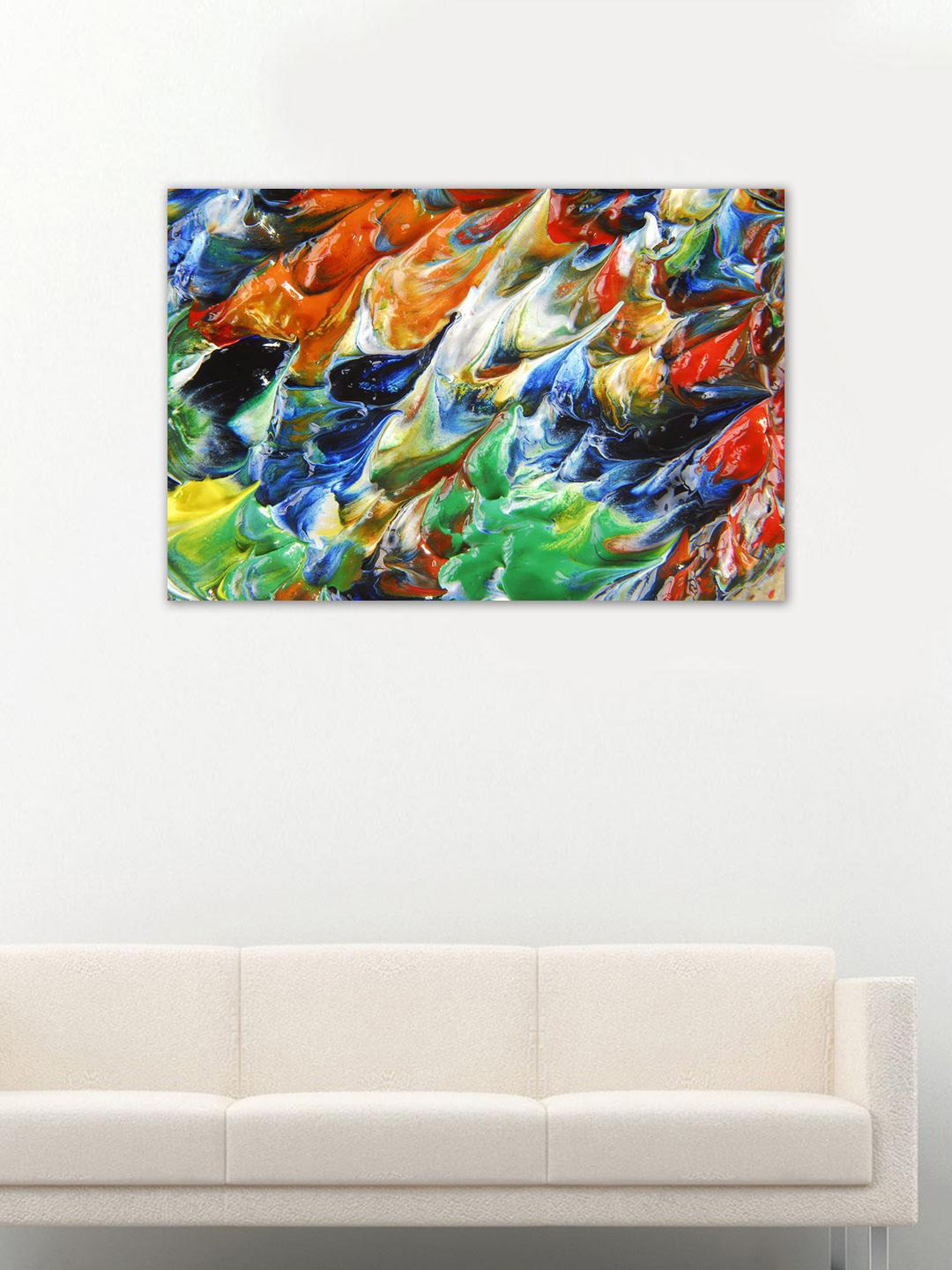 

999Store Multicoloured Abstract Wall Art, Multi