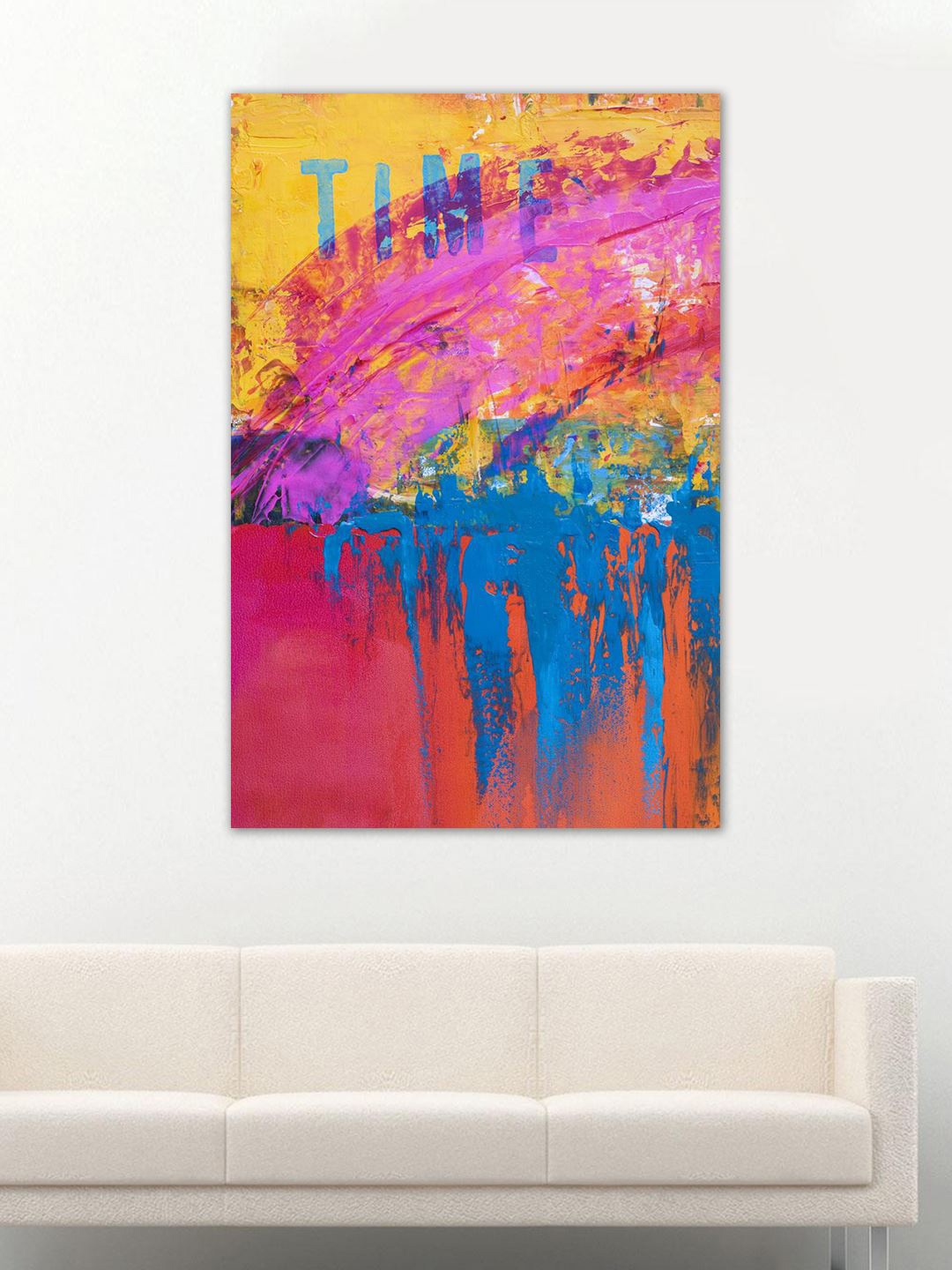 

999Store Multicoloured Abstract Wall Art, Multi