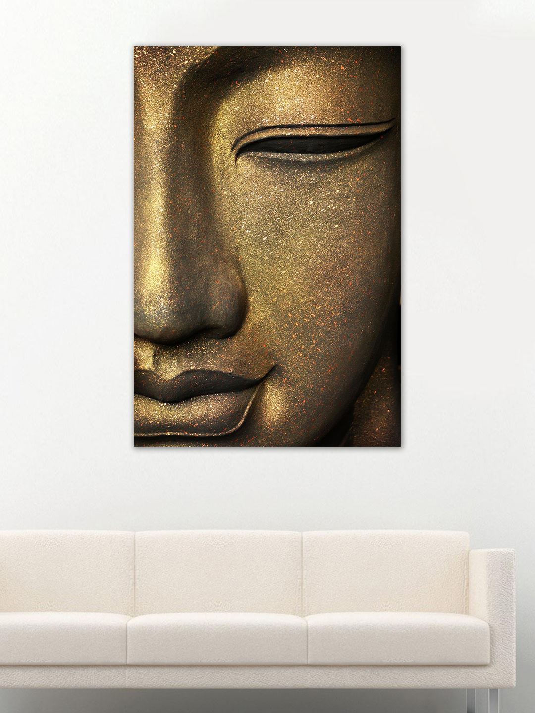 

999Store Grey Buddha Wall Art