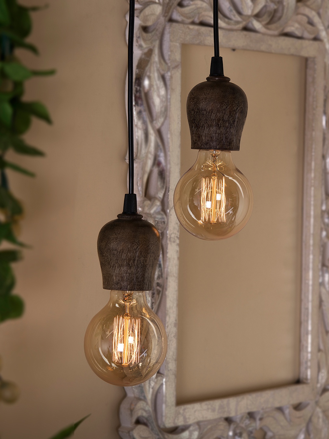 

Homesake Set Of 2 Hanging Light, Brown