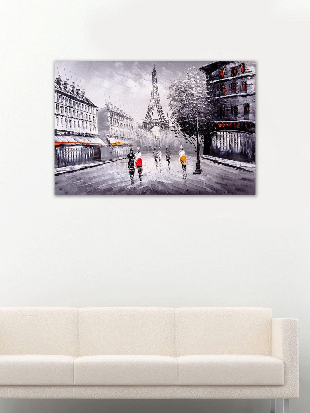 999Store White & Black Street View Wall Art