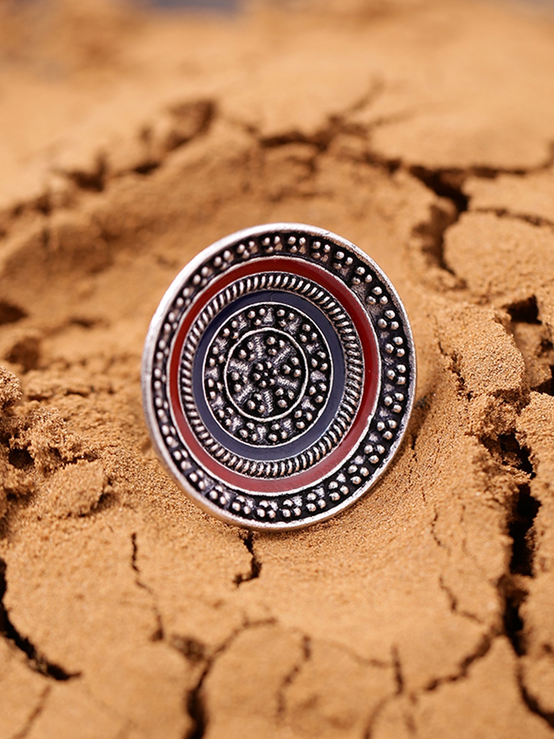 

Voylla Women Silver-Toned Ring