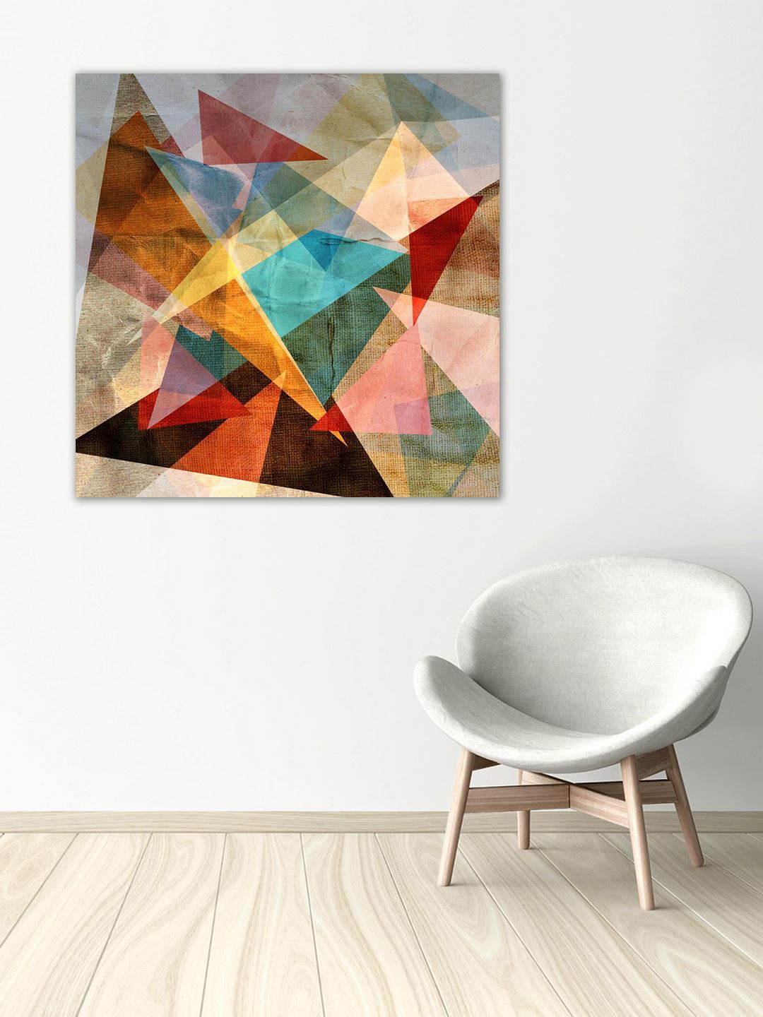 

999Store Multicoloured Abstract Wall Art, Multi