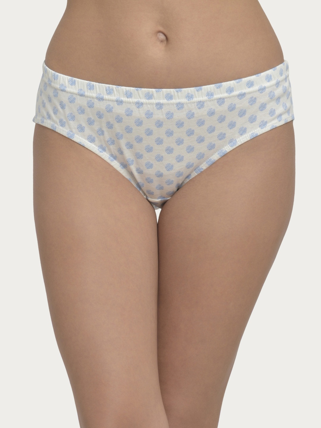 

Clovia Women White Printed Hipster Briefs PN2855P18XL