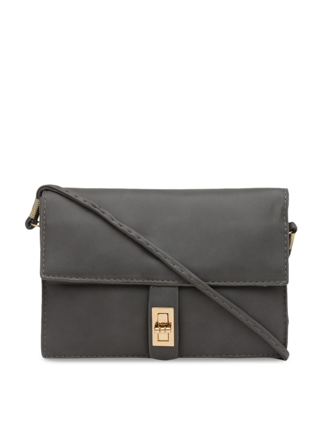

Moedbuille Black Solid Sling Bag