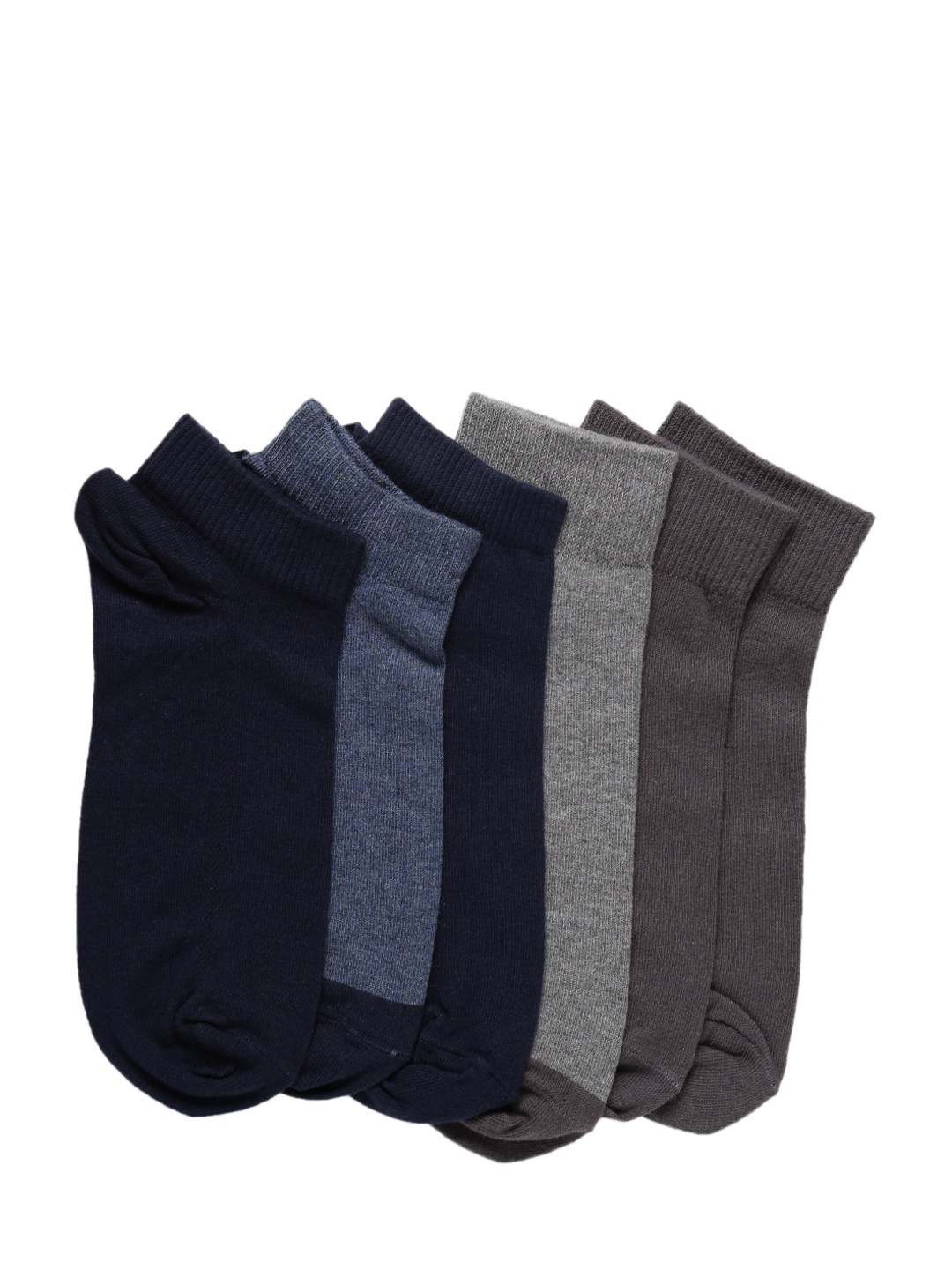 

Levis Men Pack of 6 Assorted Ankle-Length Socks