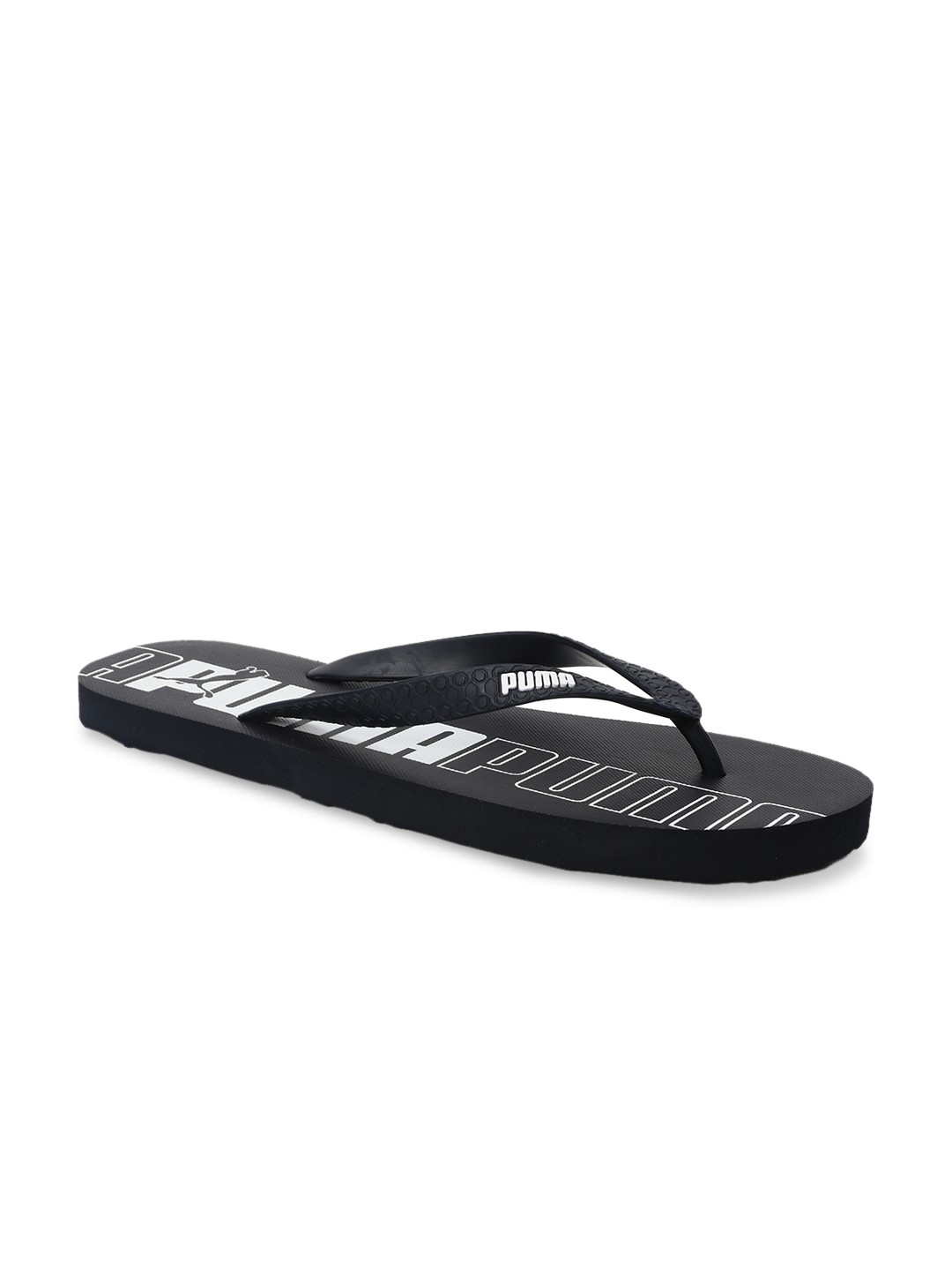 

Puma Men Black Printed Thong Flip-Flops