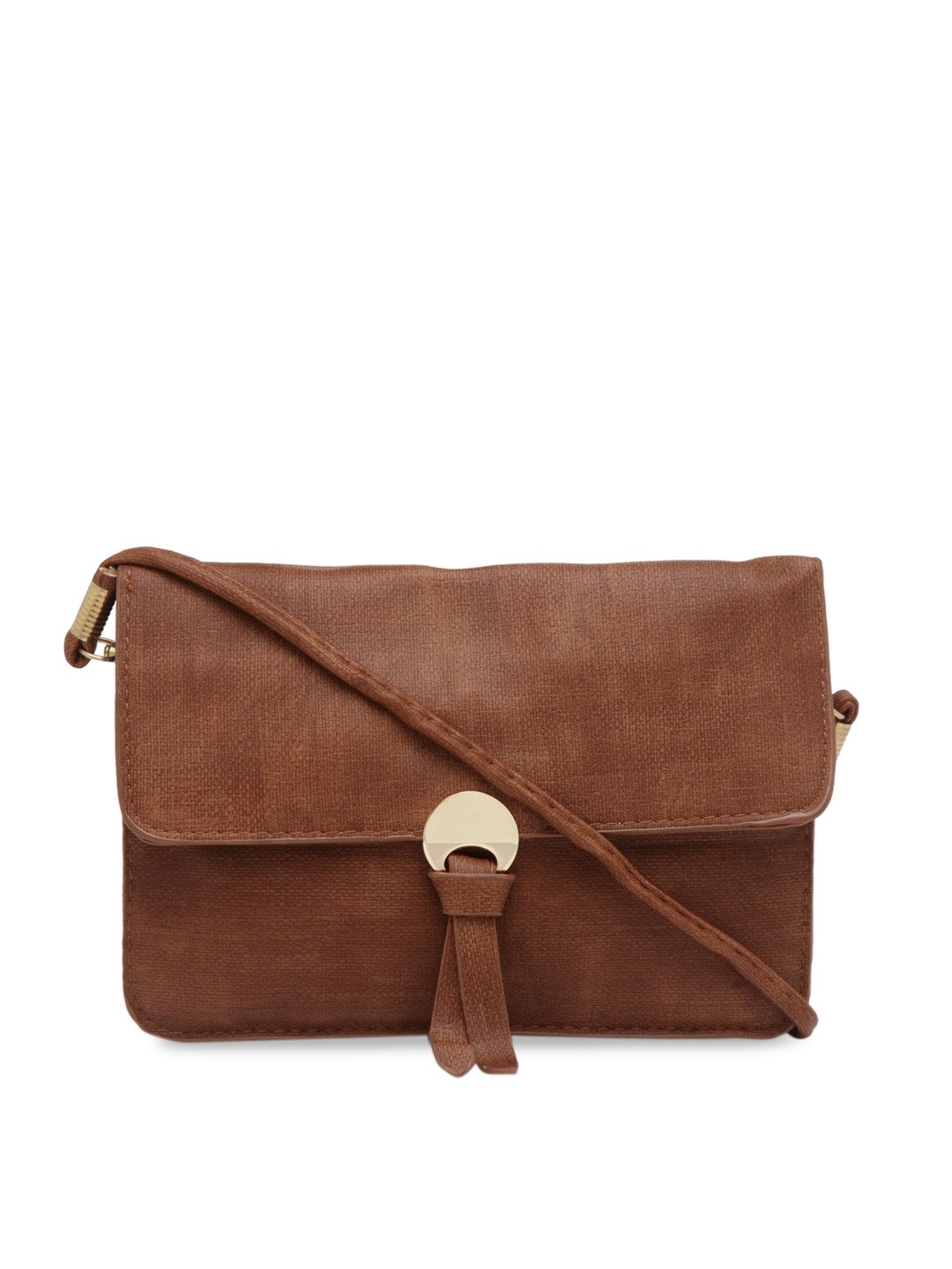

Moedbuille Women Brown Solid Two Fold Wallet