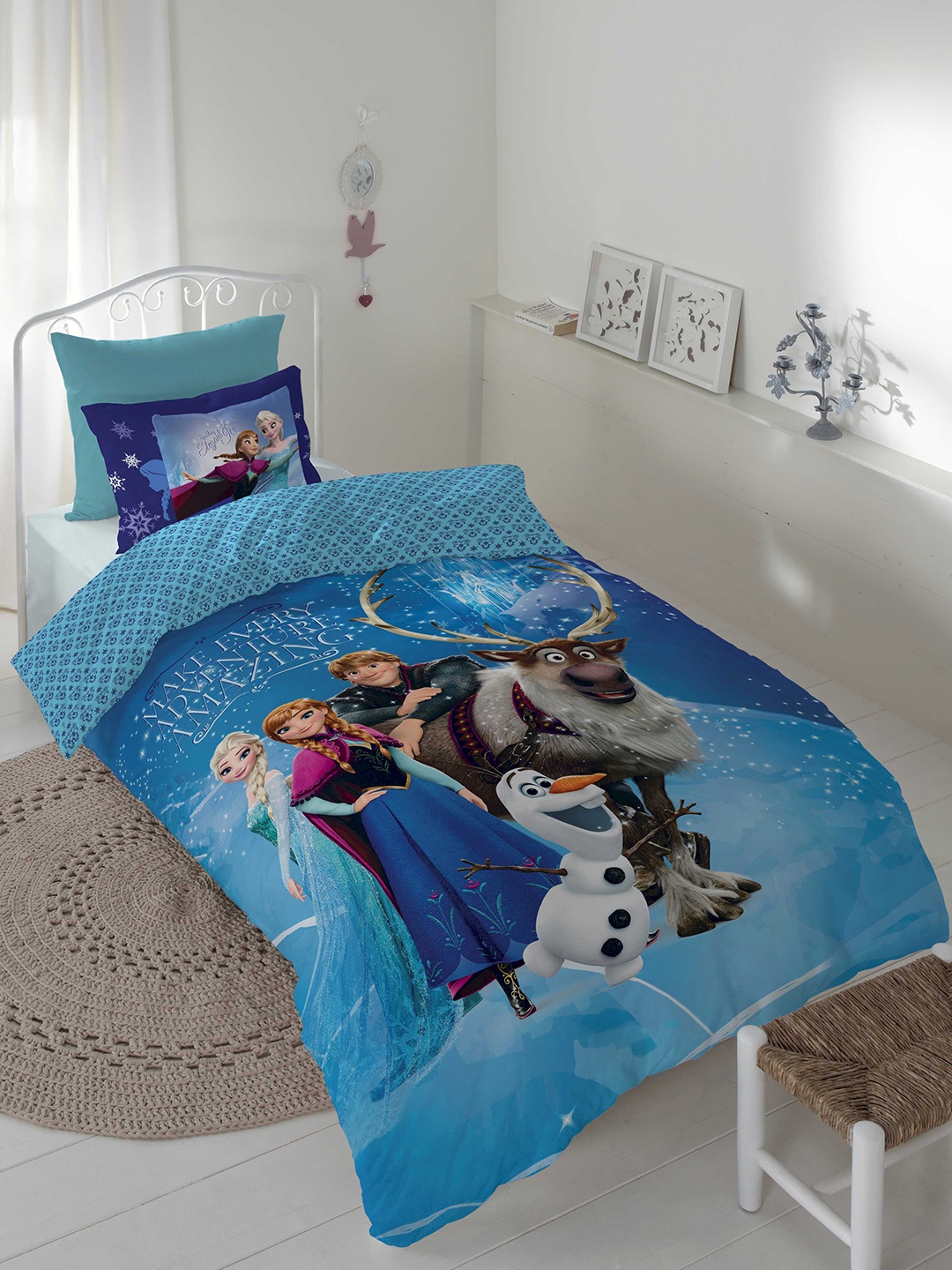 

DDecor Blue Cartoon Characters Mild Winter 150 GSM Double Bed Comforter