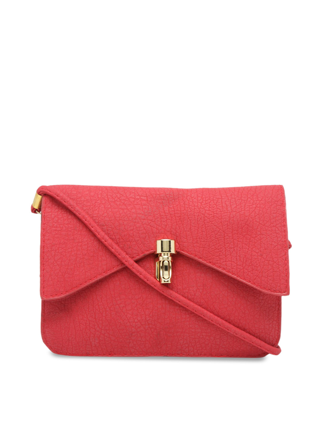 

Moedbuille Red Solid Sling Bag