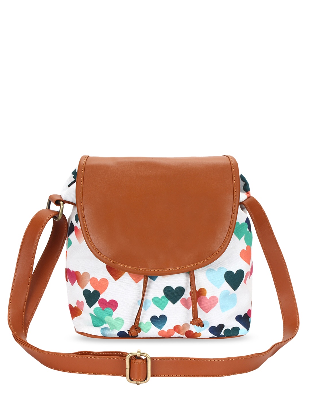 

Lychee bags Multicoloured Printed Sling Bag, Multi