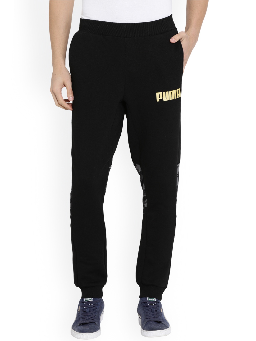 

Puma Men Black Track Pants