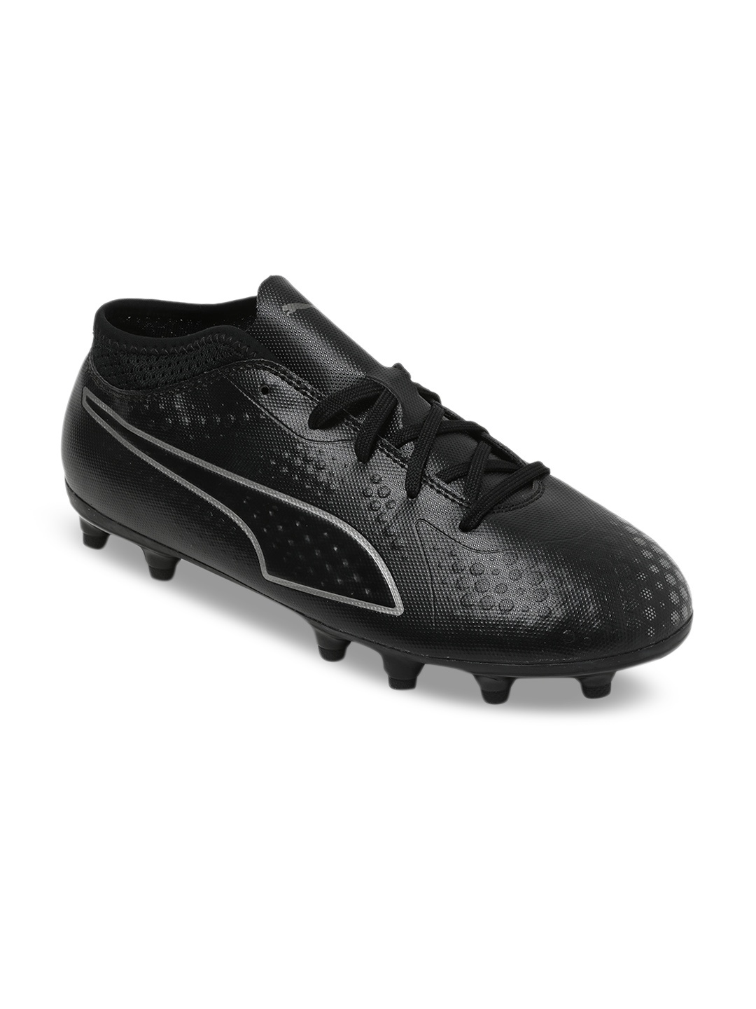 

Puma Boys Black ONE 4 Syn FG Jr Football Shoes